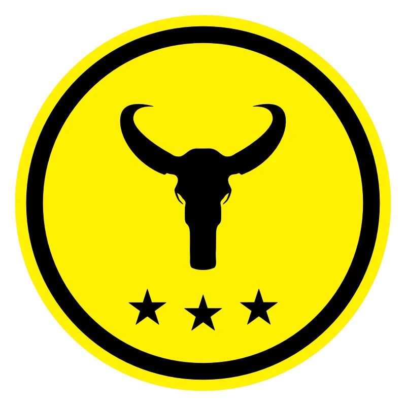 Bull skeleton