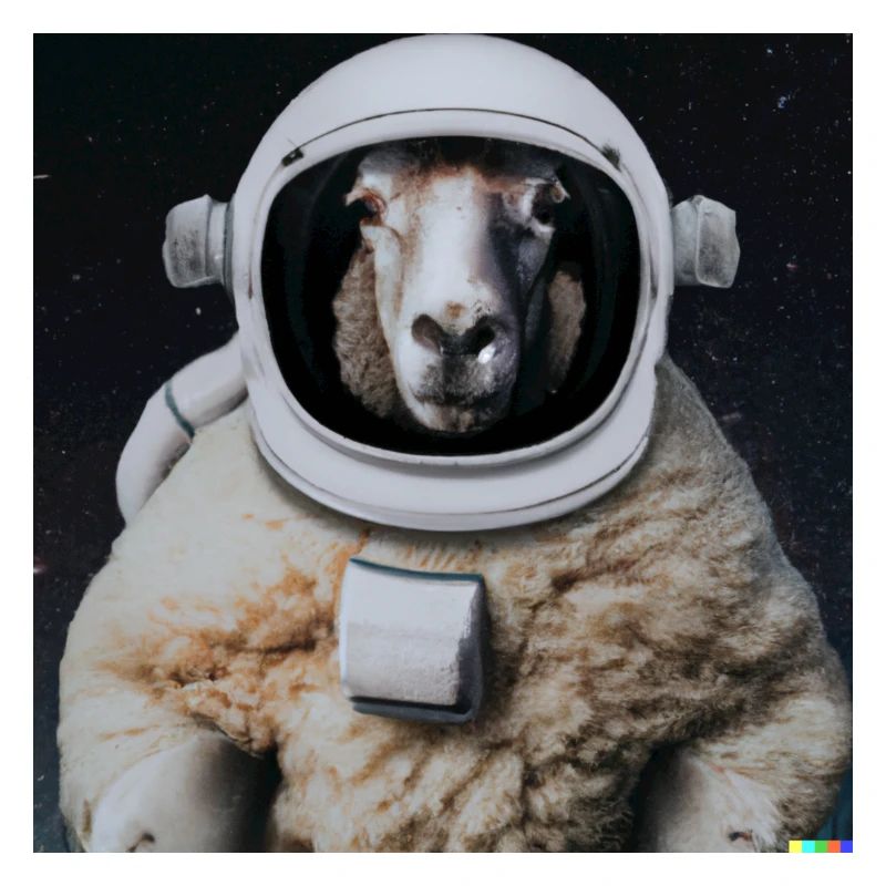 Sheep stronauts conquer space!?