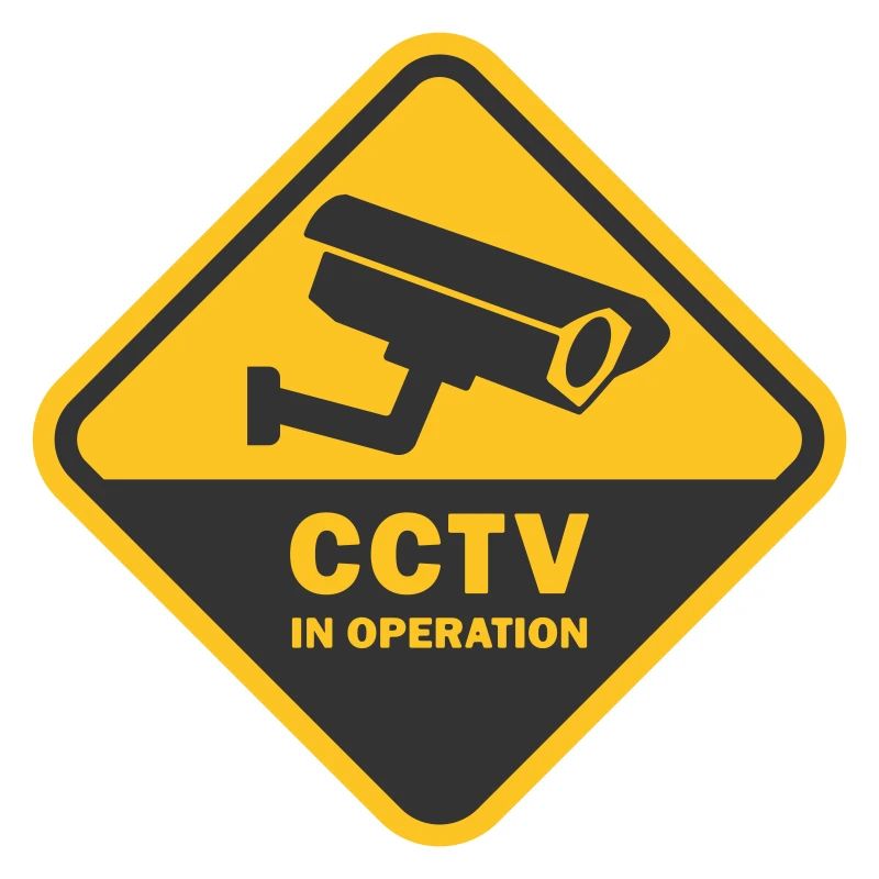 SECURITY CAMERAS IN USE - CCTV in operation