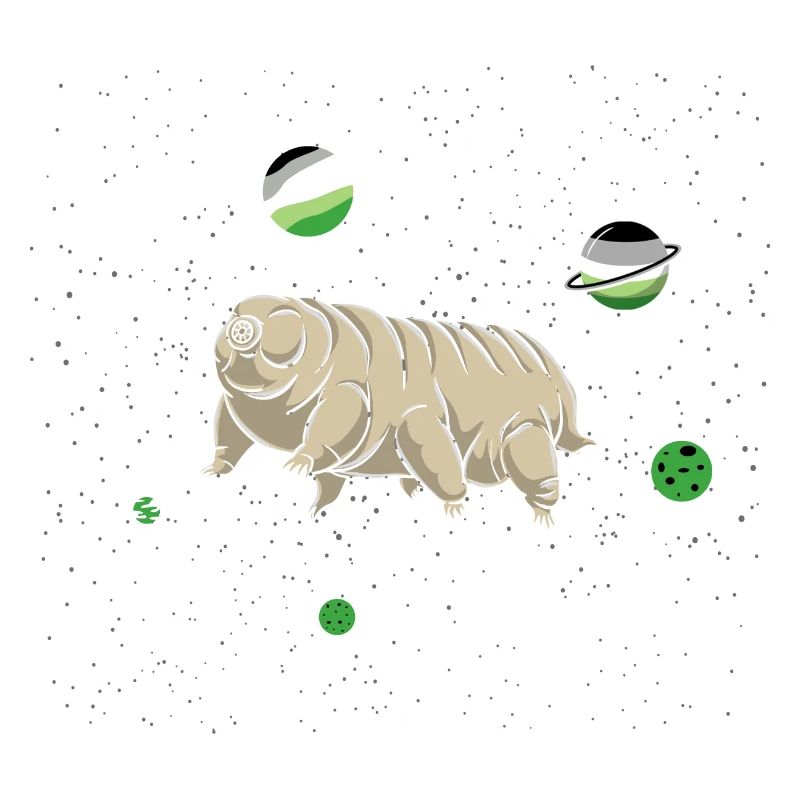 Tardigrade aromatique dans l’espace