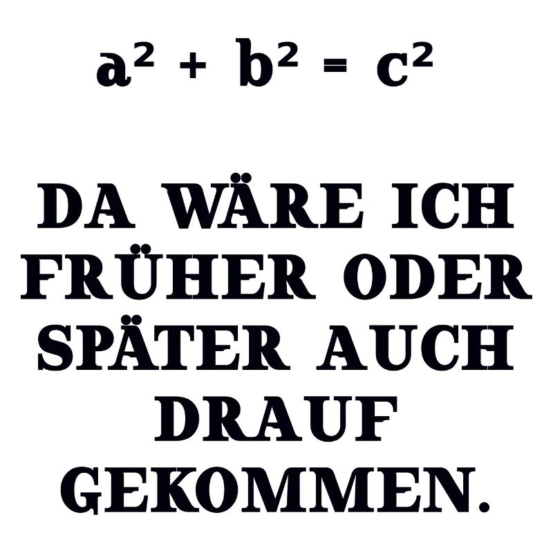 math mathematics funny gift idea Pythagoras