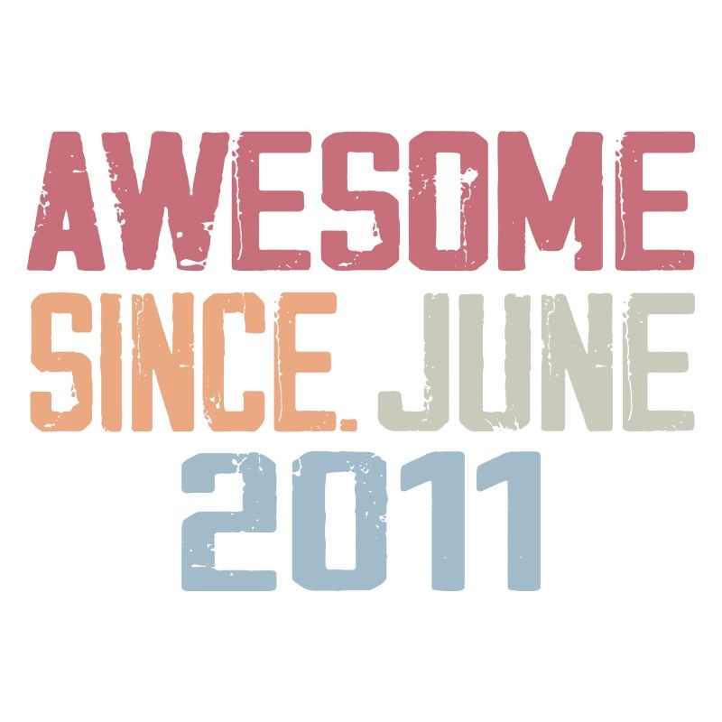 Juni 2011 Juni Retro Juni 2011 Geburtstagsgeschenk