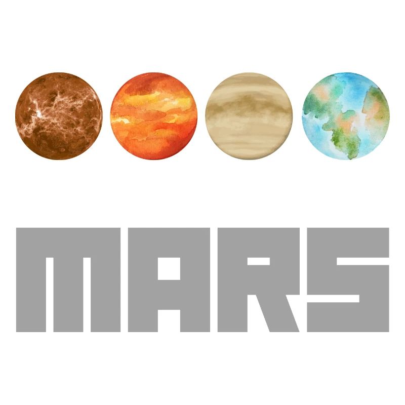Occupy Mars Terraforming Retro Aeronautics Space