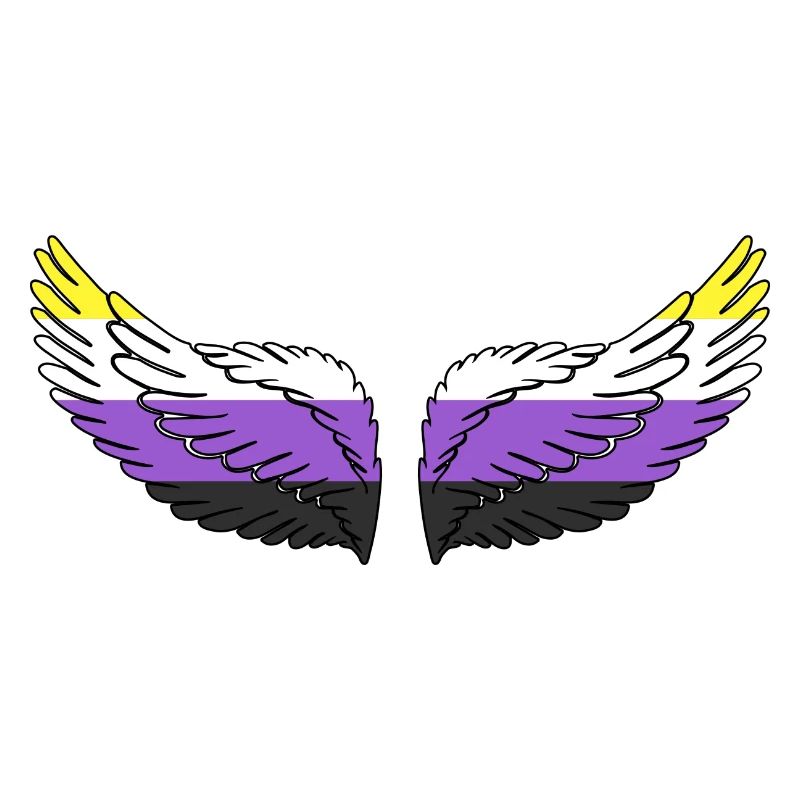 Wing Nonbinary Non-Binary Gender Nonbinary