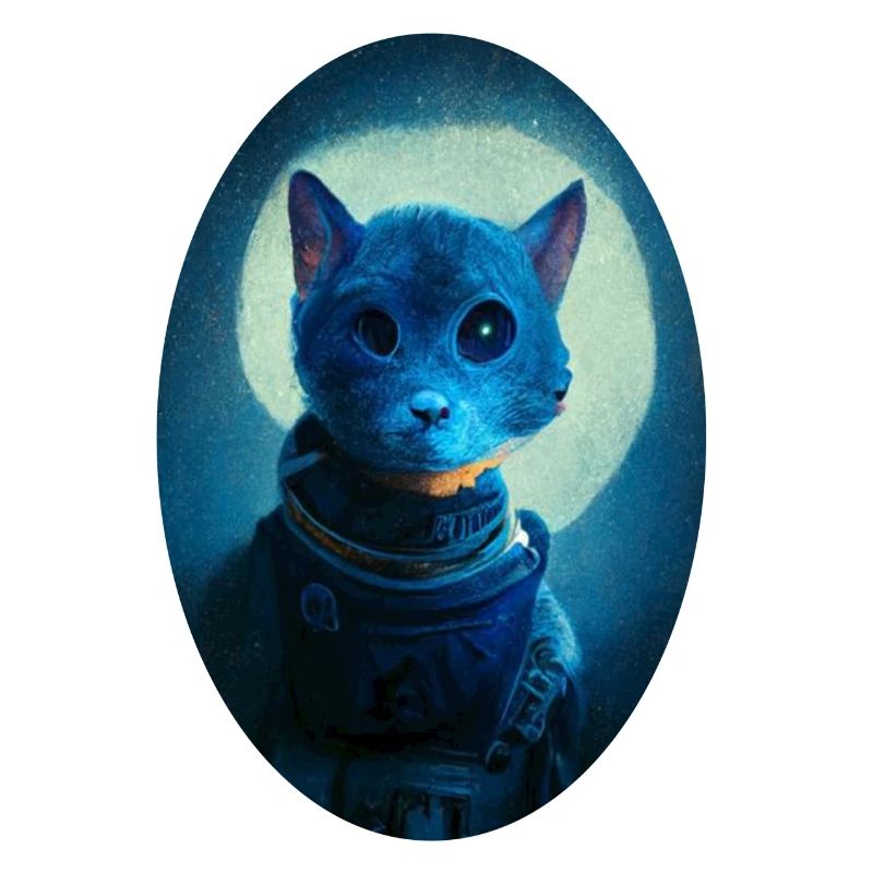 Astronauten Katze