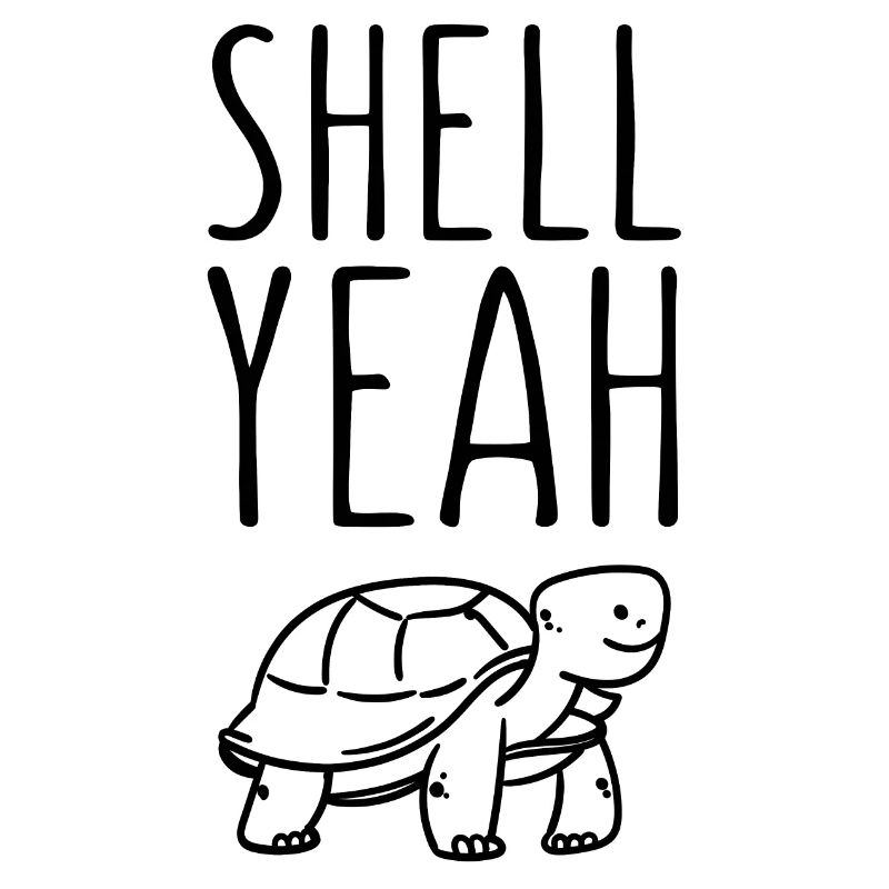 Shell yes turtle