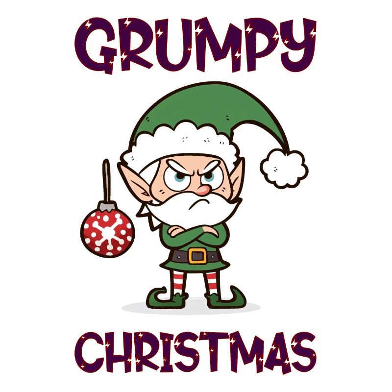 Grumpy Christmas Elf