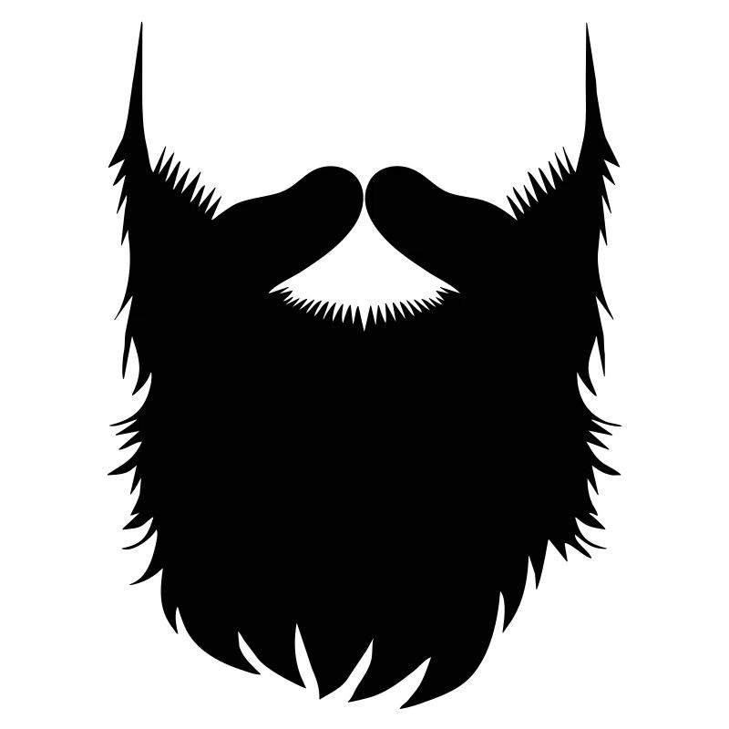 Hipster Beard Vector
