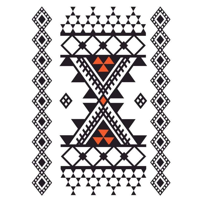 Kabyle carpet pattern