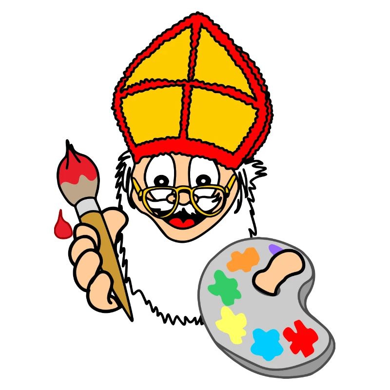 Sinterklaas paint