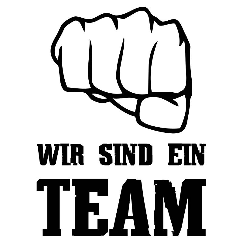 Wir sind ein Team
