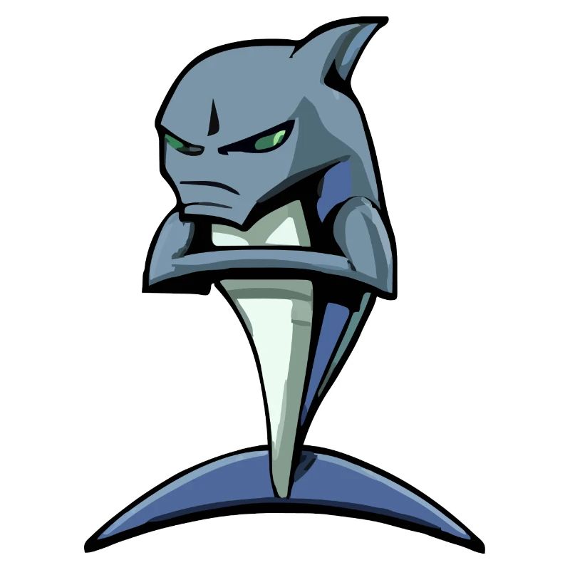 Exi the grumpy shark