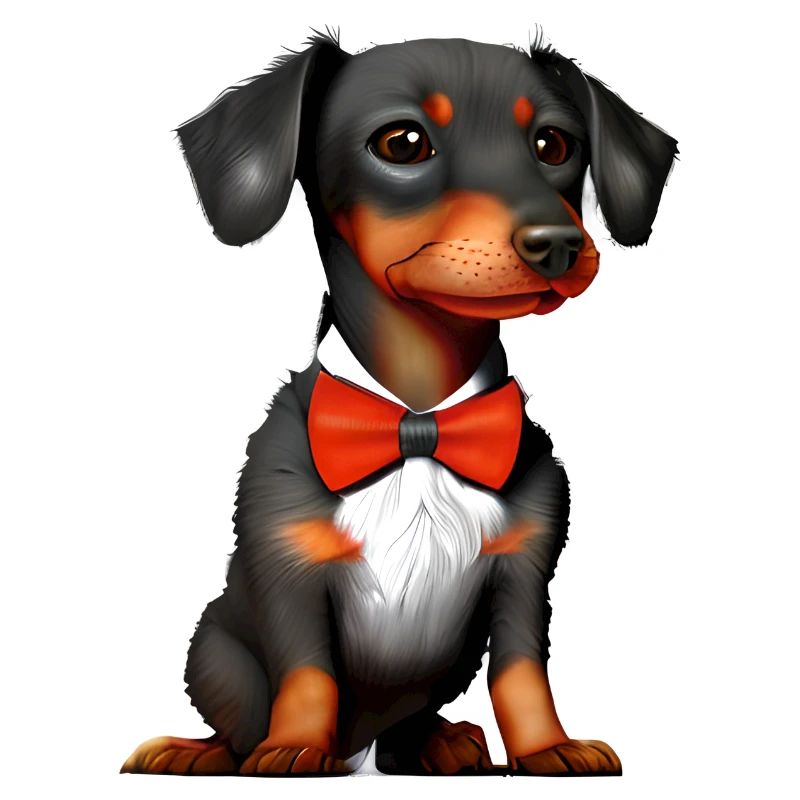 Chien teckel Chiens avec costume Chiot teckel