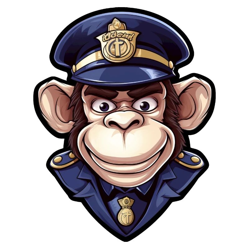 Monkey Policewoman
