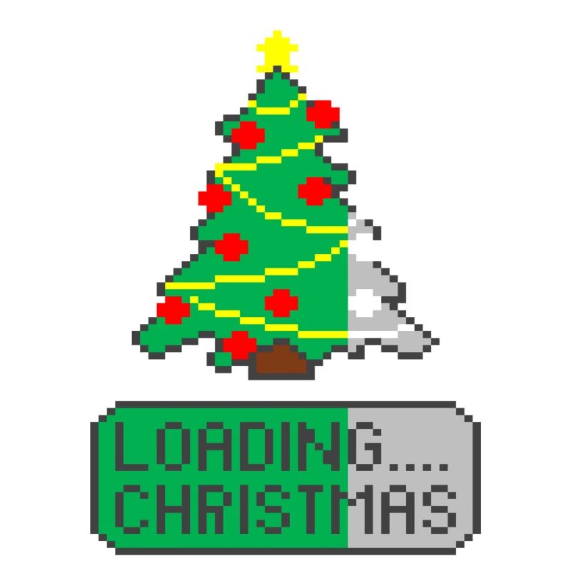 Loading Xmas tree