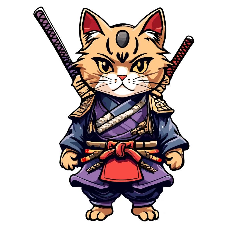 Chat samouraï #29