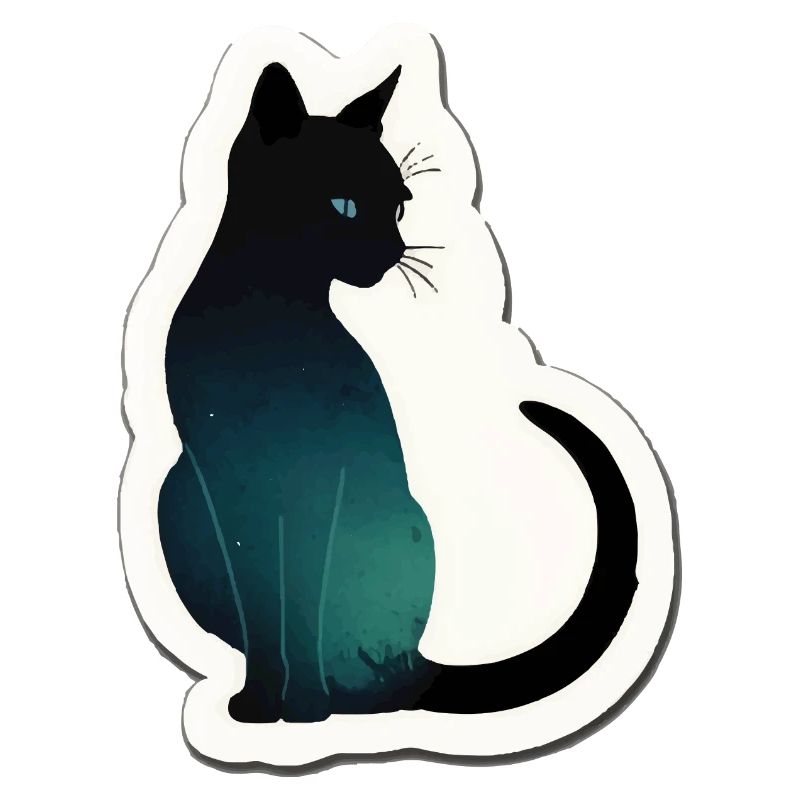 Silhouette de chat