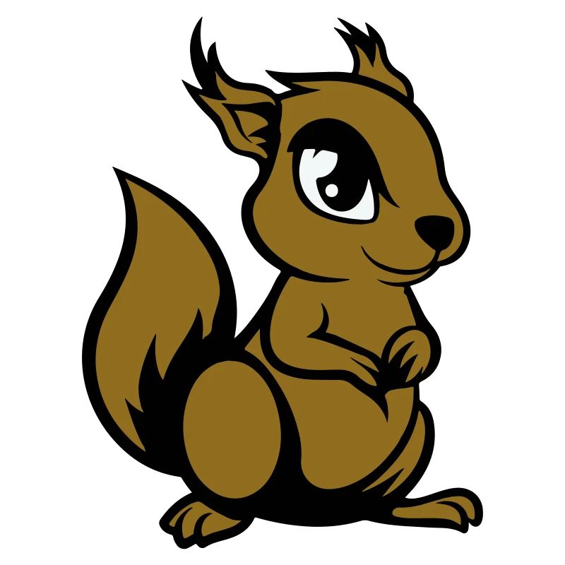 eichhörnchen comic tier