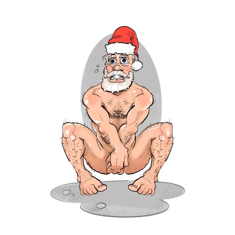 Bare Santa!