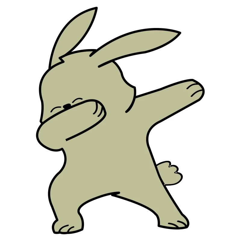 Dabbing Rabbit