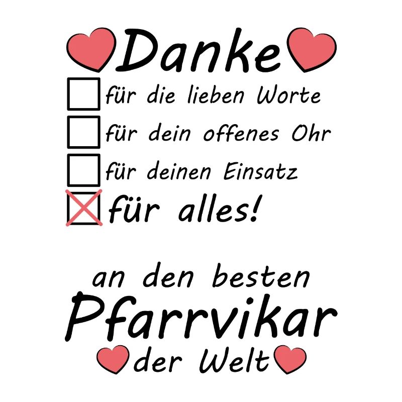 Pfarrvikar Danke sagen Abschied Abschiedsgeschenk