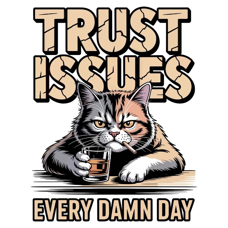 Trust Issues Cat
