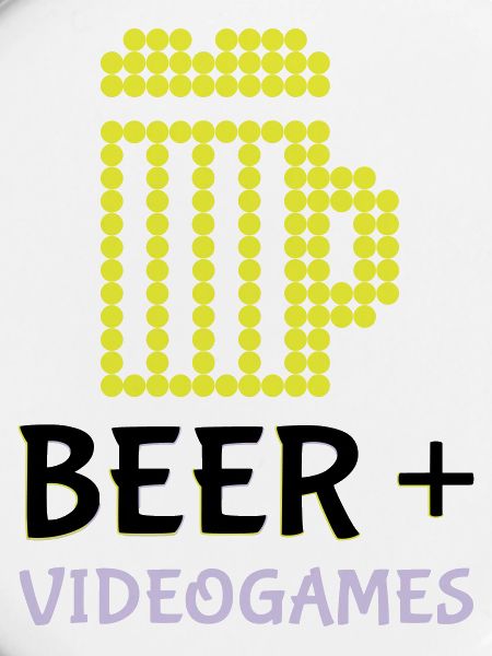 Pixel-Bier-Videospiele
