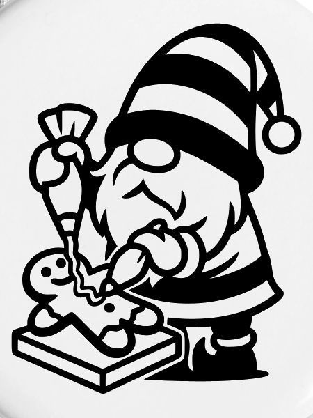 Gingerbread Baking Gnome