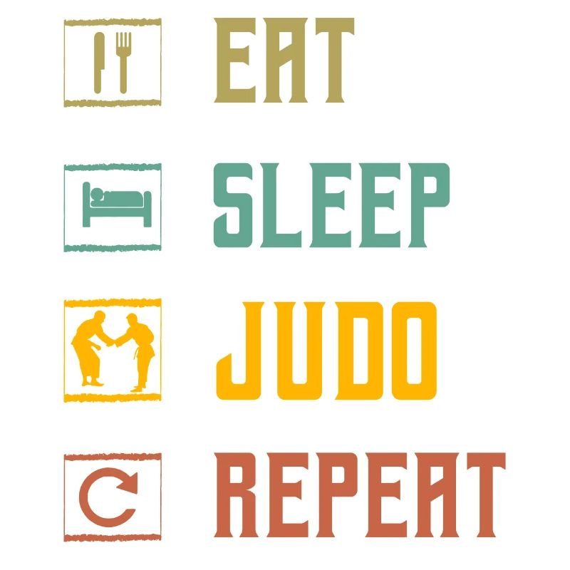Manger Dormir Judo Répéter