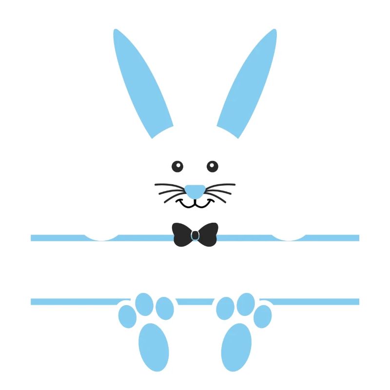 Split Bunny Gift Easter Easter Bunny Bunny Easter