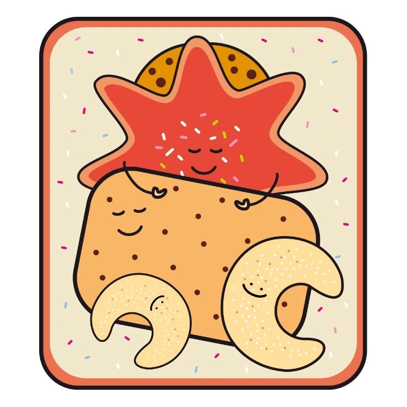 Boîte de biscuits de Noël