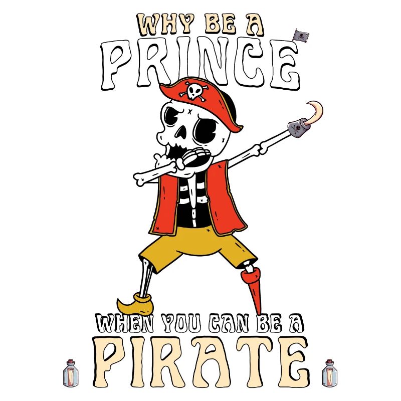 Warum ein Prinz sein, wenn man ein Piratenjunge sein kann