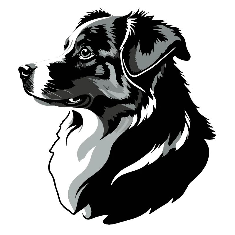 Border Collie - Conception de chien de compagnie