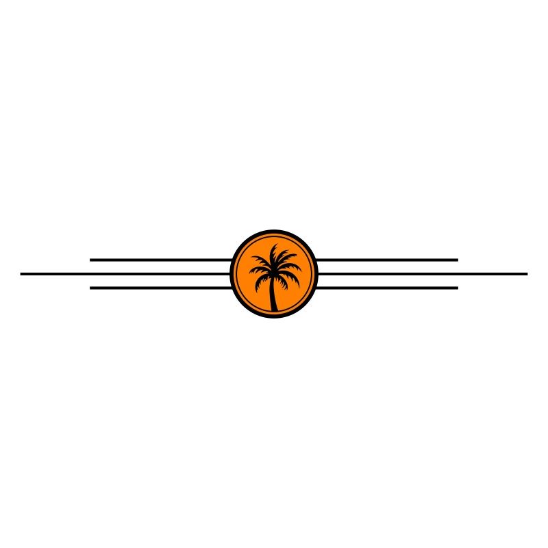 Palm Tree Holiday Icon