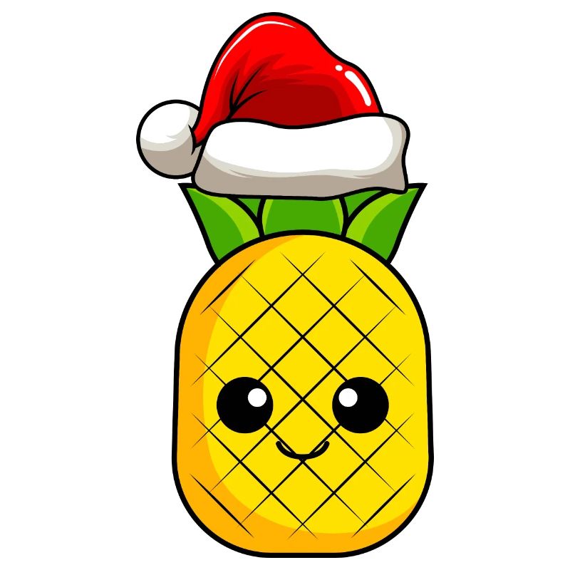 Pineapple Christmas Comic Noël