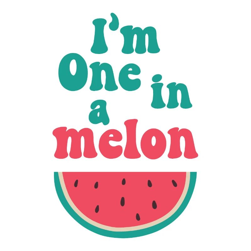 Ich bin eins in einer Melone