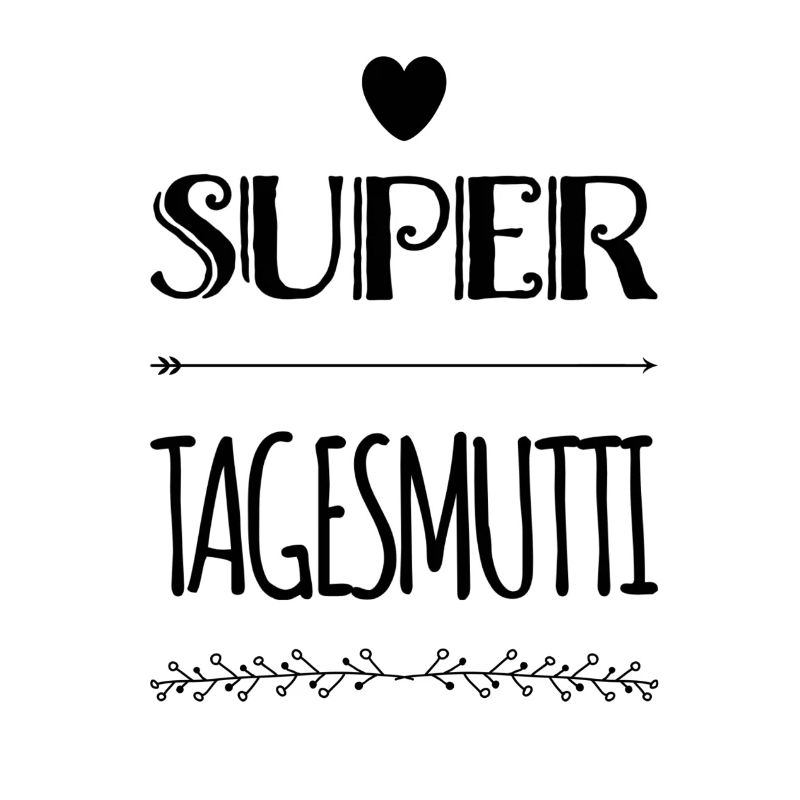 Super Tagesmutti Geschenkidee Dankeschön Danke