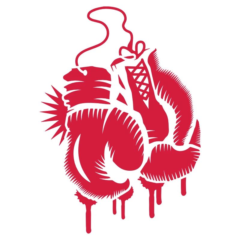 two boxing gloves