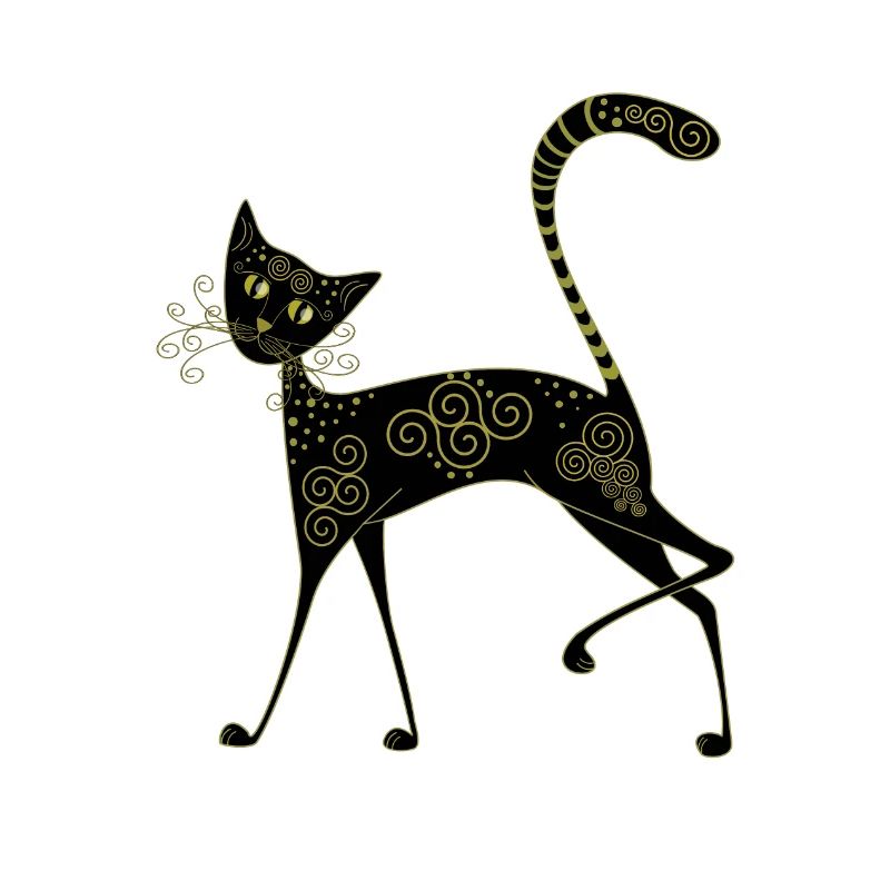 Chat chat chat chat noir