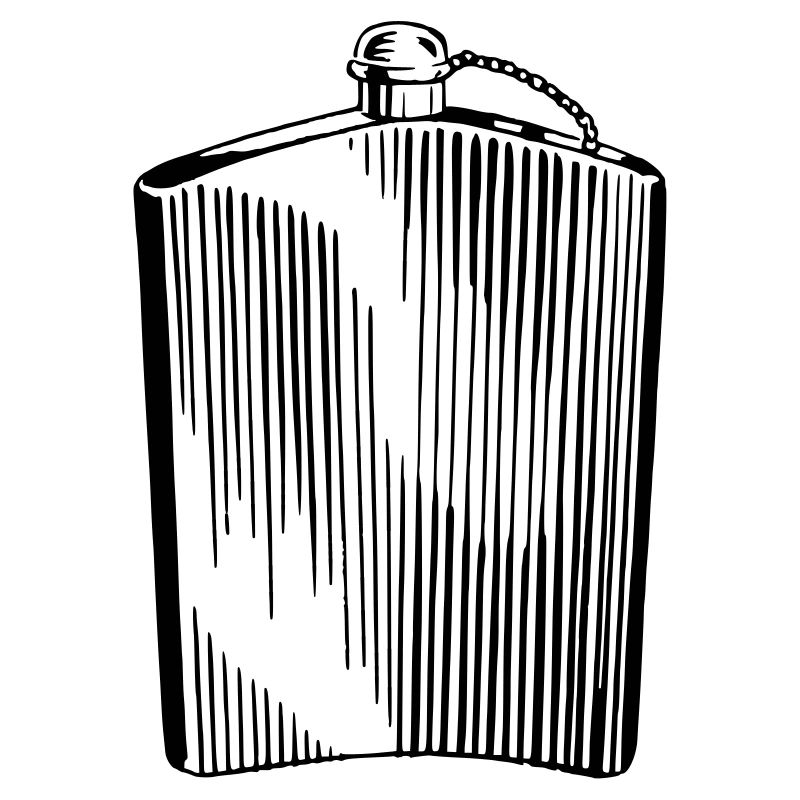 Flachmann Schnaps Flasche Geschenk Geschenkidee