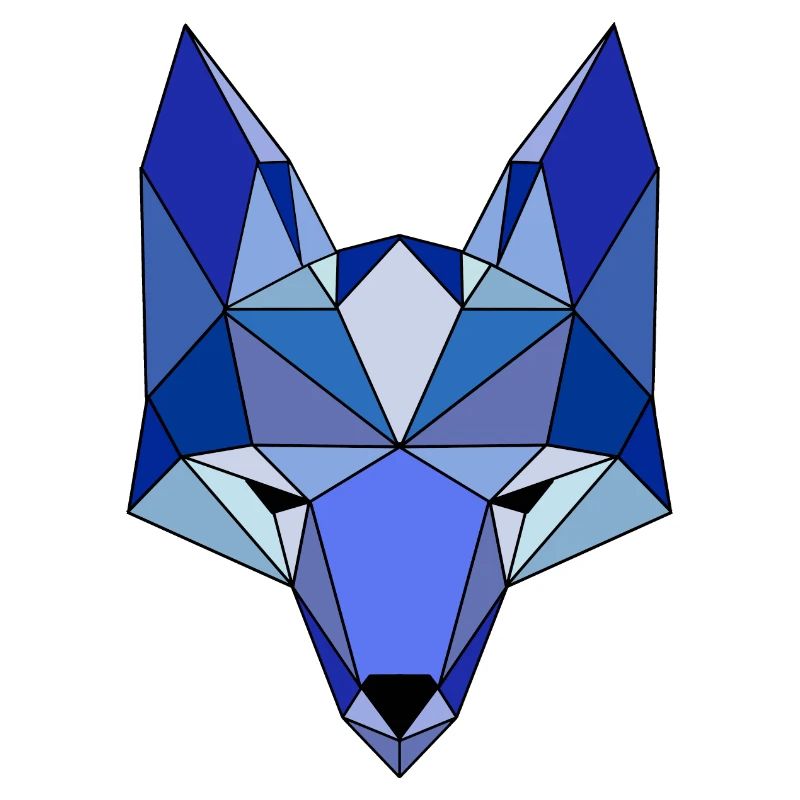 Renard bleu