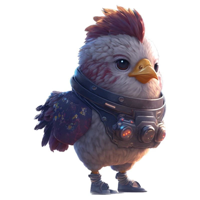 Crazy chicken