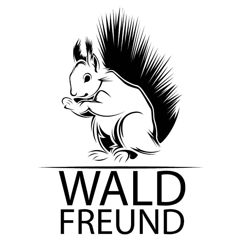Waldfreund Eichhörnchen Wald Tiere Symbol Sprüche