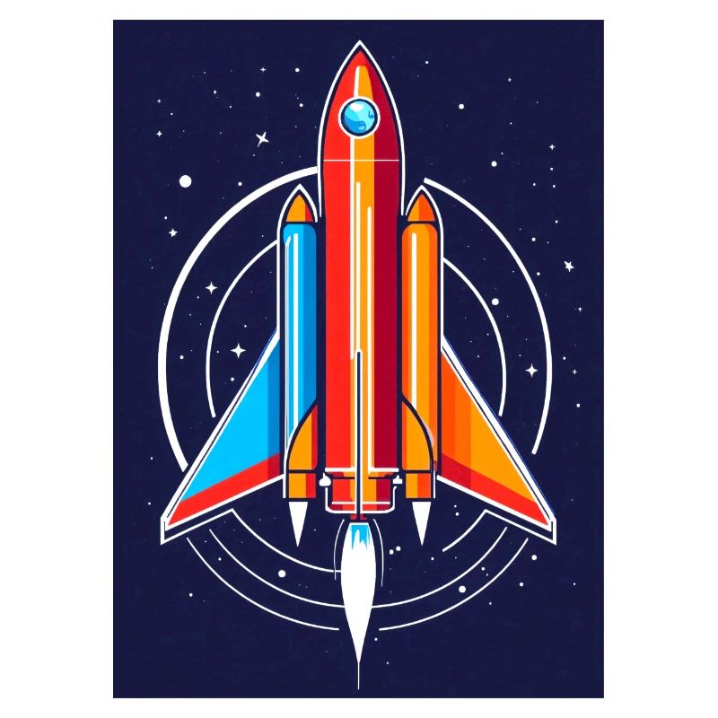 Space Conquest Rocket