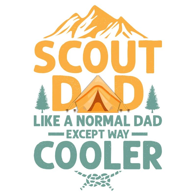 Not Just a Dad, A Scout Dad Tee