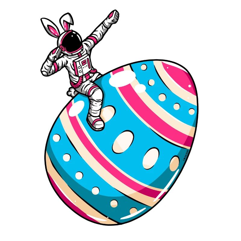 Astronaut - space easter egg