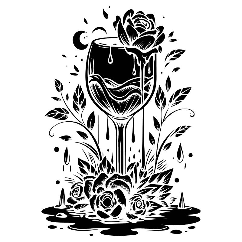 Lebendiges T-Shirt mit Dschungelblattmuster
