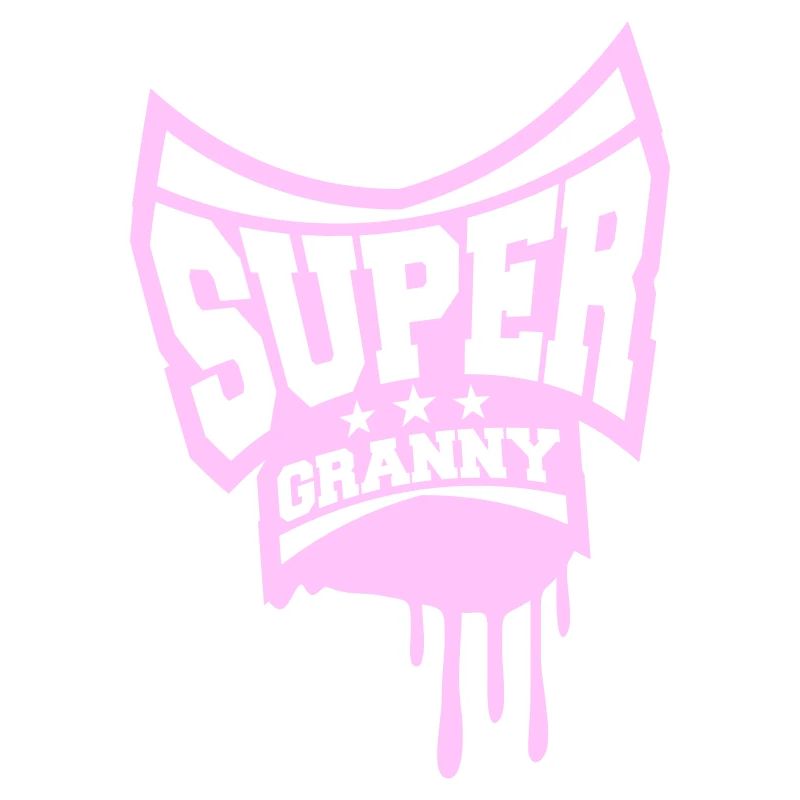 Super Granny Stempel Oma Graffiti Großmutter