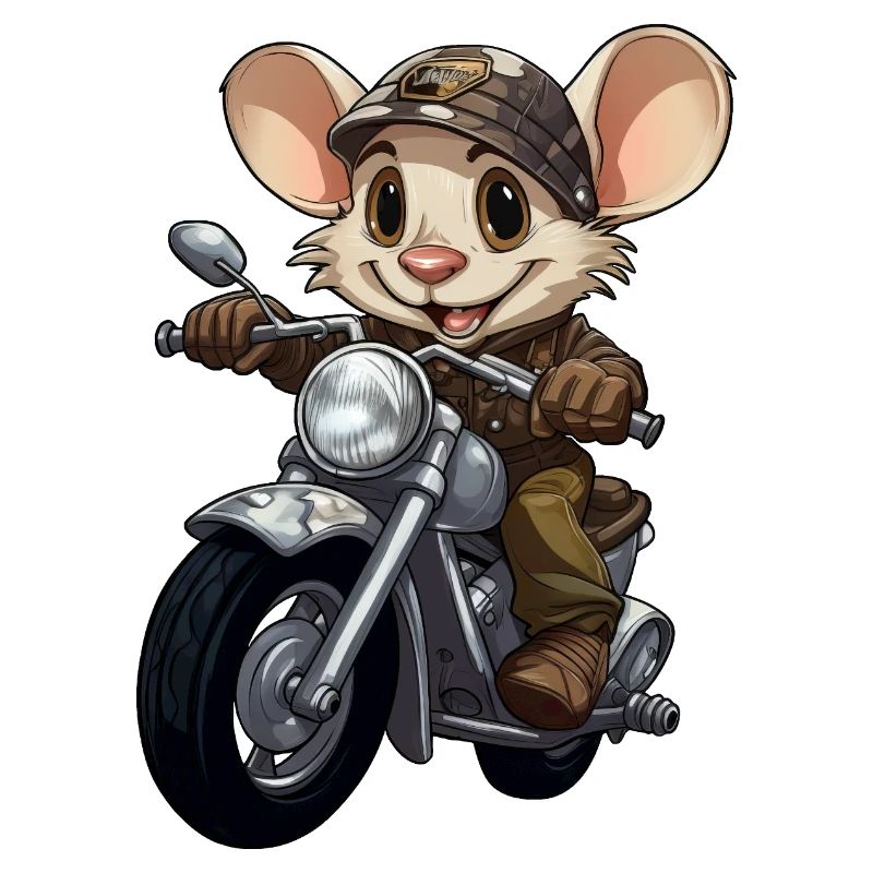 Mouse Motorcycle / Motorcyclist Mouse