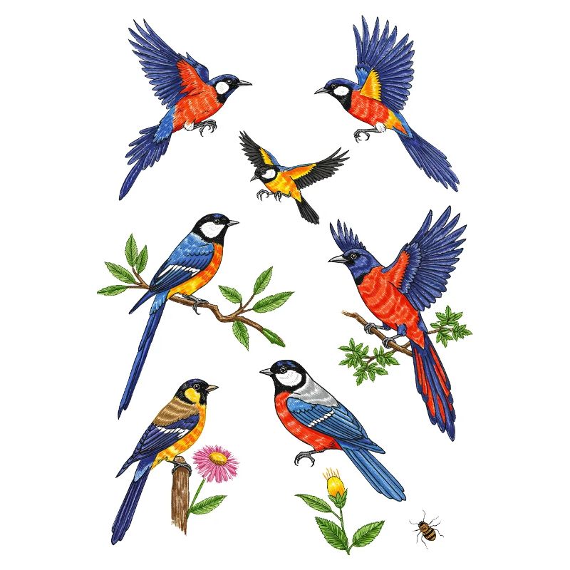 Lebendiger Eisvogelflug